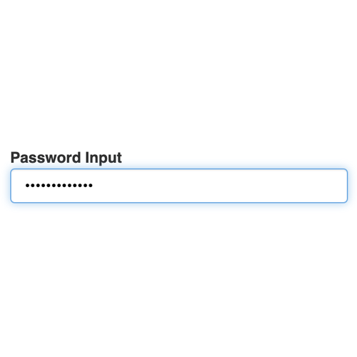 PasswordInput