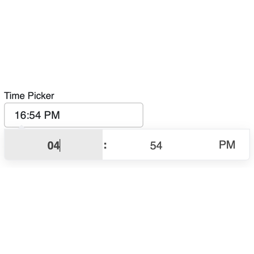 TimePicker