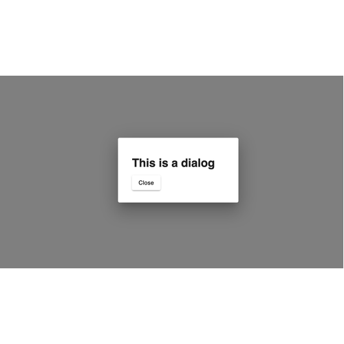 Dialog