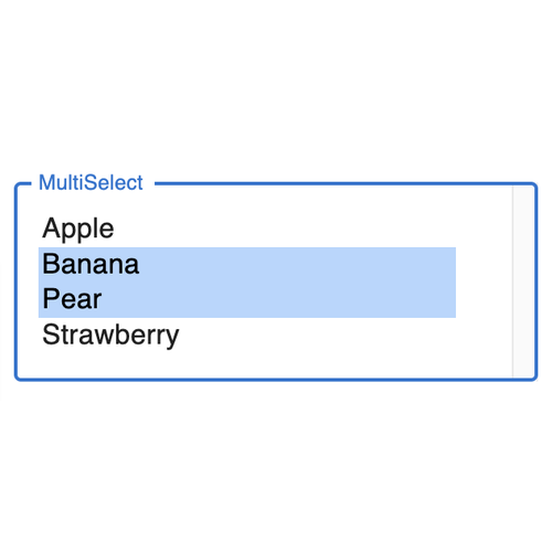 MultiSelect
