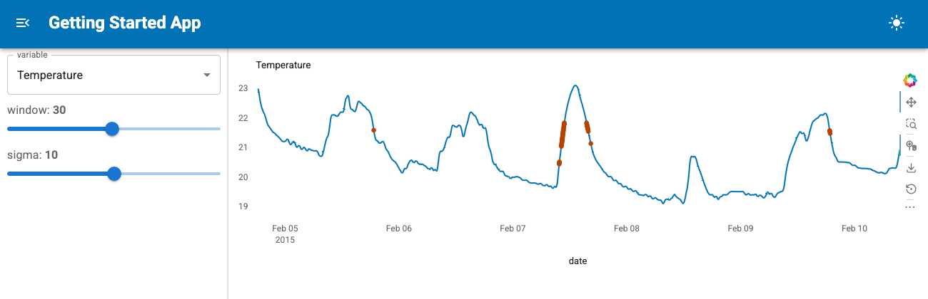 Getting Started App